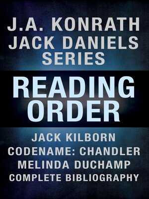 cover image of J.A. Konrath Jack Daniels Series Reading Order, Jack Kilborn, Codename